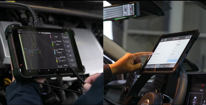 ⑰G-scan(初代) スキャンツール　故障診断機 動作済 （ケース付）名変可 ④新品未使用ケース G-SCAN（初代）スキャンツール 故障診断機